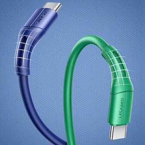 Kabel USB Usams USB-A - USB-C 1 m Niebieski (SJ501USB03) 6