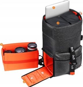 Plecak Kf Plecak Fotograficzny Foto Na Aparat / Roll Top / Kf 13.096v1 3