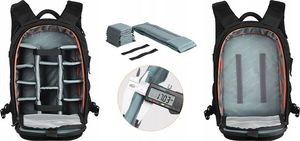 Plecak Kf Plecak Fotograficzny Foto Na Aparat / Laptop / Statyw Kf13.119 5