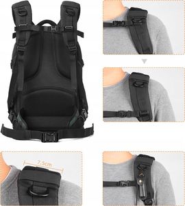 Plecak Kf Plecak Fotograficzny Foto Na Aparat / Laptop / Statyw Kf13.119 10