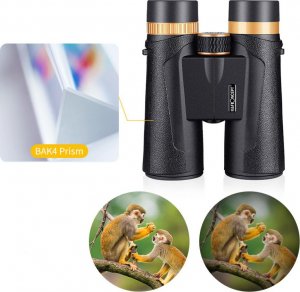 Lornetka Kf Profesjonalna Lornetka 12x 42mm Bak-4 Etui / K&f Kf33.011 4