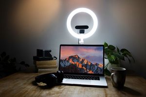 Lampa pierścieniowa Kodak Led Ring Vlog SL002 + Statyw 6