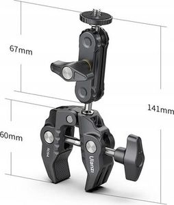 Ulanzi Uchwyt Klips Magic Arm Gwint 1/4"" 3/8 / Ulanzi R094 6