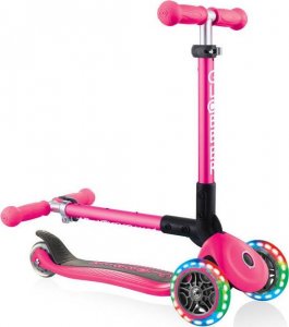 Hulajnoga Globber Globber Junior Foldable Lights Fuchsia - 437-110-R 4