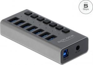 HUB USB Delock 7x USB-A 3.0 (63669) 2