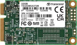 Dysk SSD Transcend MSA372M 32GB mSATA SATA III (TS32GMSA372M) 1