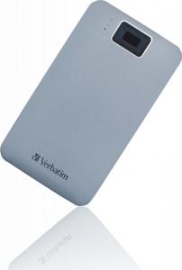 Dysk zewnętrzny HDD Verbatim Executive Fingerprint Secure 1TB Niebieski (53652) 2