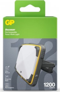 Lampa studyjna GP GP Panel Light Working Light 1200 Lumen, IPX7, USB-C, 2x18650 2
