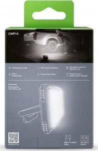 Lampa studyjna GP GP Panel Light Working Light 1200 Lumen, IPX7, USB-C, 2x18650 3