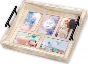 Ramka ZEP ZEP Photo Tray Conero 37x32 Wooden Photo Tray 5x10x15 W088 1