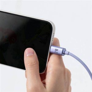Kabel USB Baseus USB-A - Lightning 1.2 m Fioletowy (6932172602703) 11