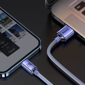 Kabel USB Baseus USB-A - Lightning 1.2 m Fioletowy (6932172602703) 12