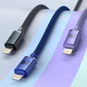 Kabel USB Baseus USB-A - Lightning 1.2 m Fioletowy (6932172602703) 13