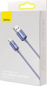Kabel USB Baseus USB-A - Lightning 1.2 m Fioletowy (6932172602703) 14