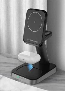 Tech-Protect TECH-PROTECT W68 3IN1 MAGNETIC MAGSAFE WIRELESS CHARGER BLACK 7