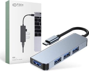HUB USB Tech-Protect V1-HUB 1x USB-C  + 2x USB-A 3.0 (9589046919367) 2