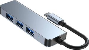 HUB USB Tech-Protect V1-HUB 1x USB-C  + 2x USB-A 3.0 (9589046919367) 4