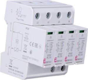 Eti-Polam Ogranicznik przepięć B+C+D Typ 1+2+3 4P ETITEC ML T123 300/12,5 4+0 002440667 2