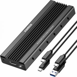 Kieszeń Fideco M.2 PCIe NVMe/M.2 SATA - USB-C 3.2 Gen 2 (M203CP) 1
