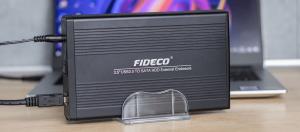 Kieszeń Fideco 3.5" SATA - USB 3.2 Gen 1 (D3U-U3) 4