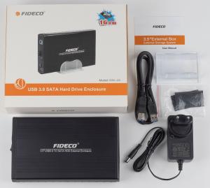 Kieszeń Fideco 3.5" SATA - USB 3.2 Gen 1 (D3U-U3) 7