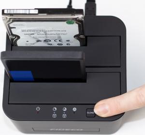 Stacja dokująca Fideco 2x 2.5"/3.5" SATA - USB 3.2 Gen 1 (YBZ04-S2-U3) 3