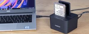 Stacja dokująca Fideco 2x 2.5"/3.5" SATA - USB 3.2 Gen 1 (YBZ04-S2-U3) 6