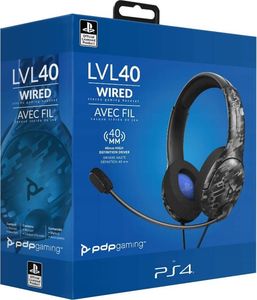 Słuchawki PDP LVL40 Czarne (051-108-EU-CAM) 5