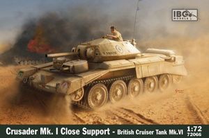 Ibg Model plastikowy Crusader Mk.I CS brytyjski czołg bliskiego wsparcia 1