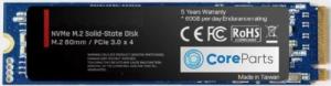 Dysk SSD CoreParts 2TB M.2 2280 PCI-E x4 Gen3 NVMe (CPSSD-M.2NVMEHE-2TB) 1