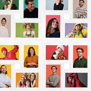 Ramka vidaXL Ramka na 24 zdjęcia 10x15 cm, biała, MDF 3