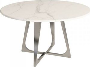 DKD Home Decor Stoły do Jadalni DKD Home Decor Stal Marmur (130 x 130 x 76 cm) 1