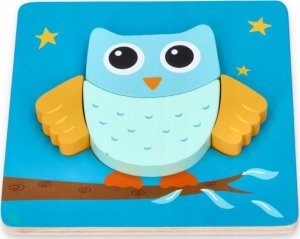 Lelin Zestaw czterech Układanek ze zwierzątkami 3