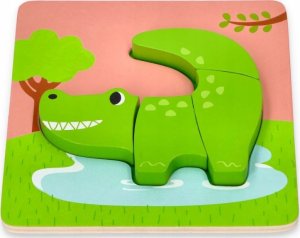 Lelin Zestaw czterech Układanek ze zwierzątkami 6