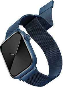 Uniq UNIQ pasek Dante Apple Watch Series 4/5/6/7/SE 38/40/41mm. Stainless Steel niebieski/cobalt blue 1