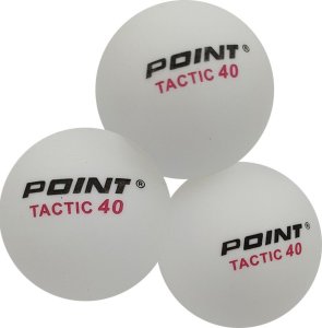 Point Piłeczki do ping ponga Point Tactic białe 10 szt 1