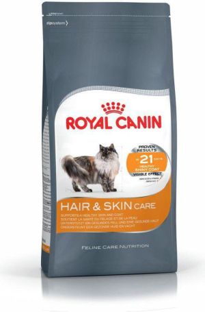 Royal Canin Hair&Skin Care karma sucha dla kotów dorosłych, lśniąca sierść i zdrowa skóra 10 kg 1