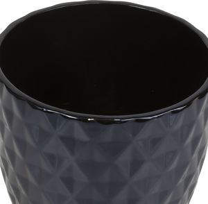 Pepco PEPCO Osłonka cermiczna, 17x15.5cm Czarny 3