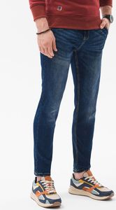 Ombre Spodnie męskie jeansowe P1077 - jeansowe XL 1