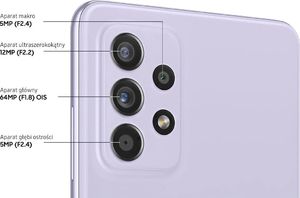 Smartfon Samsung Galaxy A52s Enterprise Edition 5G 6/128GB Czarny  (1_800273) 4