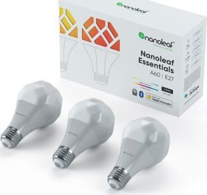 Nanoleaf Nanoleaf Essentials Smart Bulbs - zestaw 3 żarówek A19-A60-E27 1
