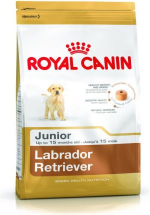 Royal Canin Labrador Retriever Junior karma sucha dla szczeniąt do 15 miesiąca, rasy labrador retriever 3kg 1
