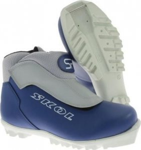 Buty narciarskie biegowe 9498x czarno-szare r.43 1