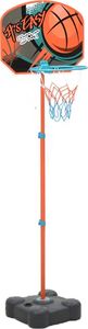 vidaXL Przenośny zestaw do koszykówki, regulowany, 109-141 cm 3