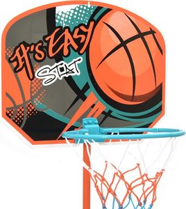 vidaXL Przenośny zestaw do koszykówki, regulowany, 109-141 cm 6