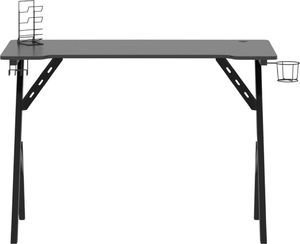 Biurko vidaXL 325406 Czarne 110 cmx60 cm 3