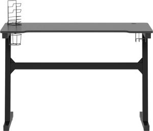 Biurko vidaXL 325420 Czarne 110 cmx60 cm 4