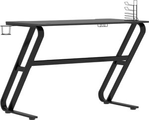 Biurko vidaXL 325412 Czarne 110 cmx60 cm 4