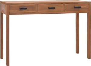 Biurko vidaXL 326134 Brązowe 110 cm x 40 cm 1