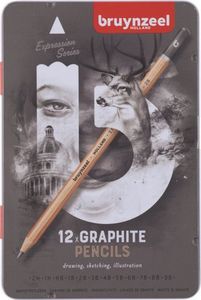 zestaw miseczek grafitowych Drewno grafitowe brązowe 12 sztuk 1